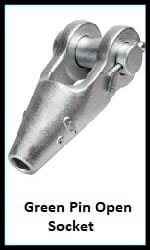 Green Pin Open Socket